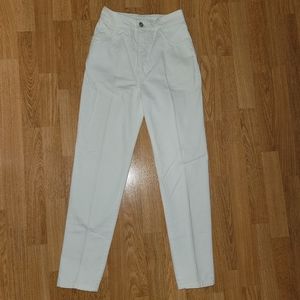Vintage Bongo white high waist jeans 24